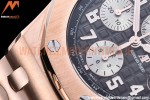 Audemars Piguet - AP ROO Chronograph RG/RG Grey/Num APF A3126 Mod