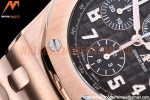 Audemars Piguet - AP ROO Chronograph RG/RG Brown/Num APF A3126 Mod