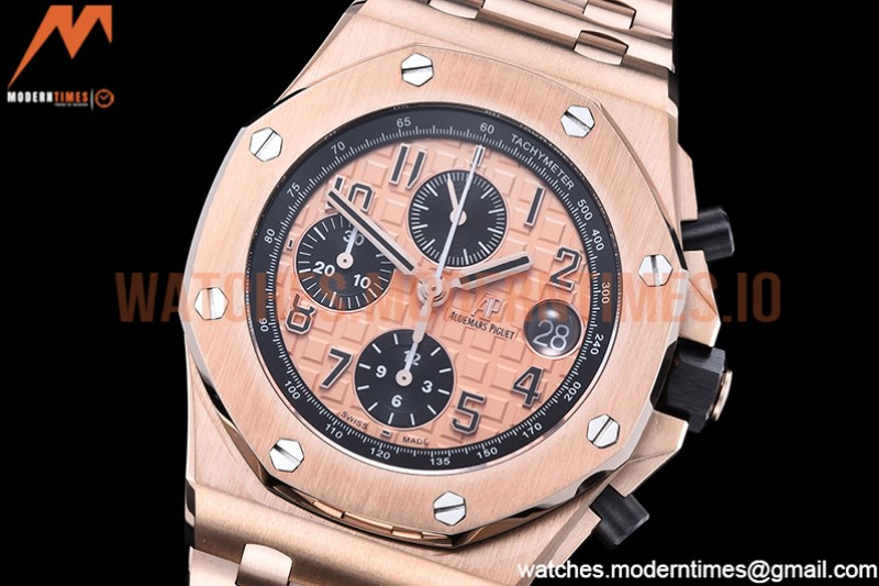 Audemars Piguet - AP ROO Chronograph RG/RG RG/Num APF A3126 Mod