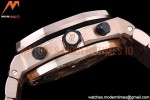Audemars Piguet - AP ROO Chronograph RG/RG Black/Num APF A3126 Mod
