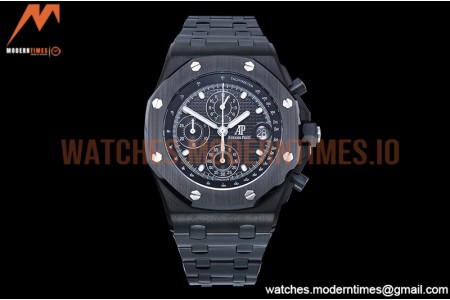 Audemars Piguet - AP ROO Chronograph CER/CER Black/Dot APF 7750 Mod