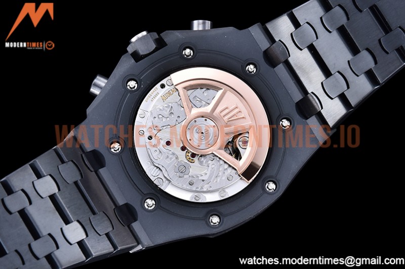 Audemars Piguet - AP ROO Chronograph CER/CER Black/Dot APF 7750 Mod