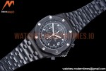 Audemars Piguet - AP ROO Chronograph CER/CER Black/Dot APF 7750 Mod