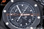 Audemars Piguet - AP ROO Chronograph CER/CER Black/Dot APF 7750 Mod