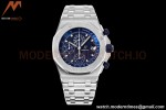 Audemars Piguet - AP ROO Chronograph SS/SS Blue/Stk JF A3126 Mod