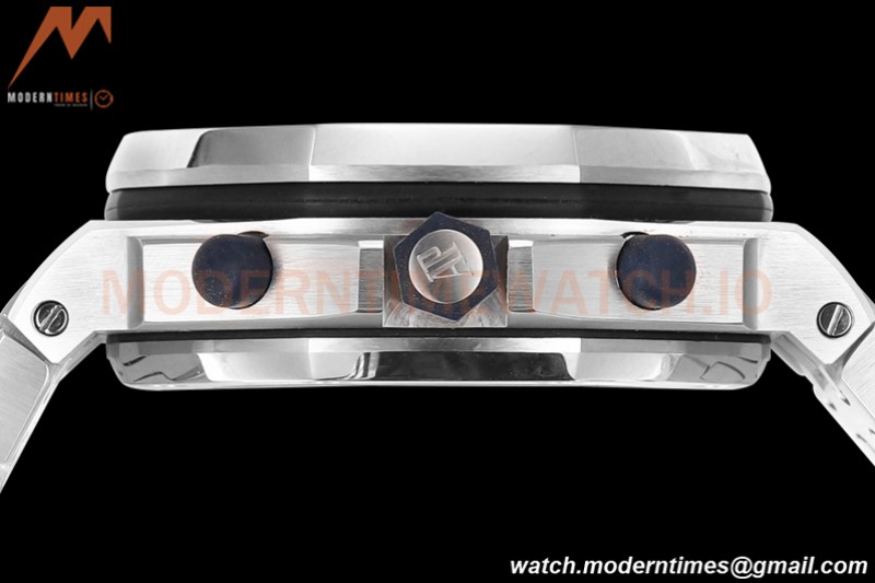 Audemars Piguet - AP ROO Chronograph SS/SS Blue/Stk JF A3126 Mod