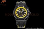 Audemars Piguet - AP ROO Chronograph SS/LE Black/Num JF A3126 Mod