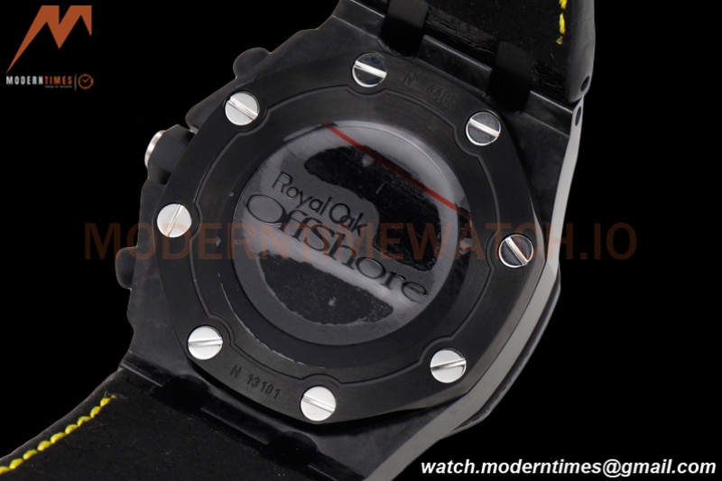 Audemars Piguet - AP ROO Chronograph SS/LE Black/Num JF A3126 Mod