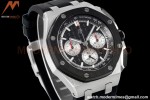 Audemars Piguet - AP ROO Chronograph 26420 SS/RU Black/Black APF 7750 MOD