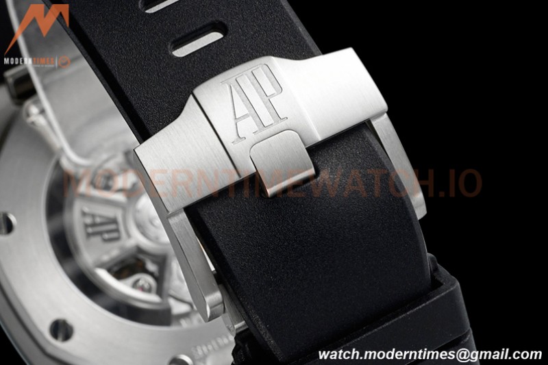 Audemars Piguet - AP ROO Chronograph 26420 SS/RU Black/Black APF 7750 MOD