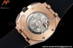 Audemars Piguet - AP ROO Chronograph 26420 RG/RU Black/Black APF 7750 MOD