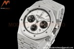Audemars Piguet - Royal Oak Chronograph 26331ST SS/SS White/Stk IPF 7750 MOD