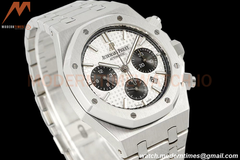 Audemars Piguet - Royal Oak Chronograph 26331ST SS/SS White/Stk IPF 7750 MOD