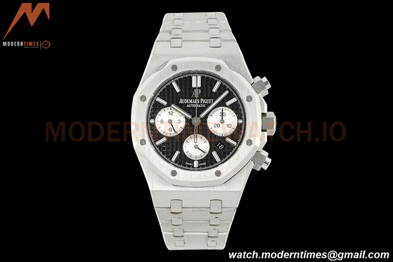 Audemars Piguet - Royal Oak Chronograph 26331ST SS/SS Black/Stk IPF 7750 MOD