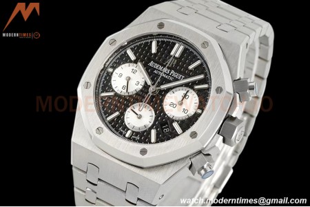 Audemars Piguet - Royal Oak Chronograph 26331ST SS/SS Black/Stk IPF 7750 MOD