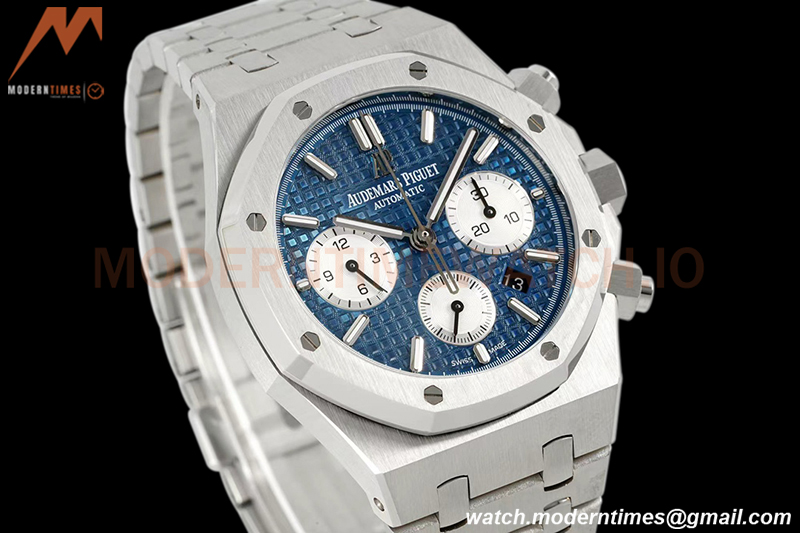 Audemars Piguet - Royal Oak Chronograph 26331ST SS/SS Blue/Stk IPF 7750 MOD