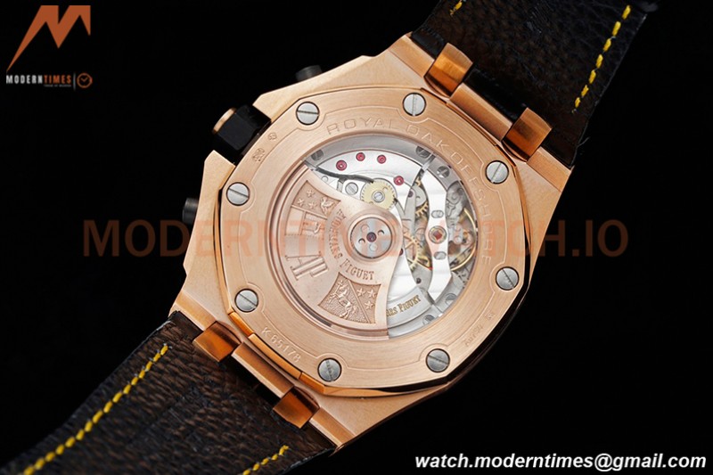 Audemars Piguet - AP ROO Chronograph RG/LE Gold/Num SF A3126 Mod