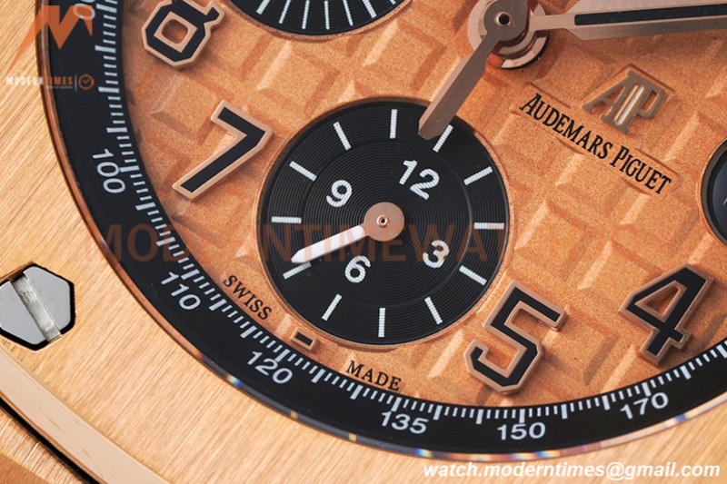 Audemars Piguet - AP ROO Chronograph RG/LE Gold/Num SF A3126 Mod