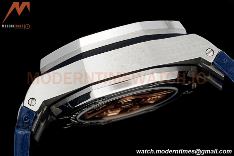 Audemars Piguet - AP ROO Chronograph SS/LE Blk/Num Blue SF A3126 Mod