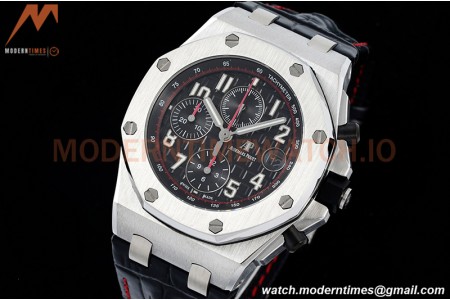 Audemars Piguet - AP ROO Chronograph SS/LE Blk/Num Blk SF A3126 Mod