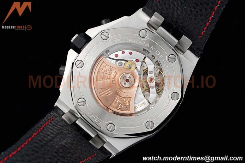 Audemars Piguet - AP ROO Chronograph SS/LE Blk/Num Blk SF A3126 Mod