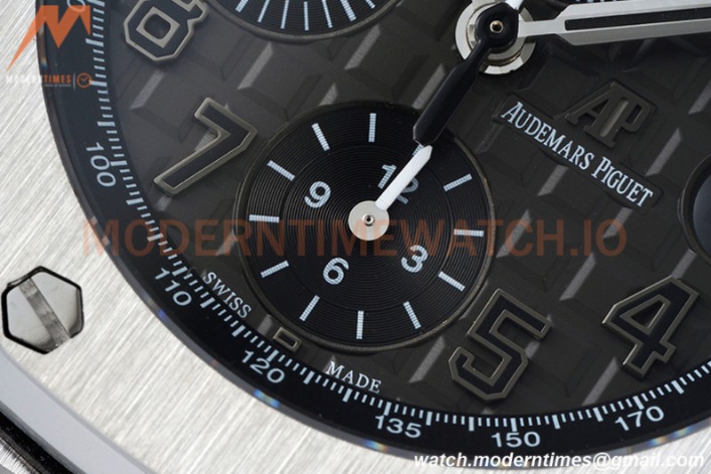 Audemars Piguet - AP ROO Chronograph SS/LE Grey/Num SF A3126 Mod