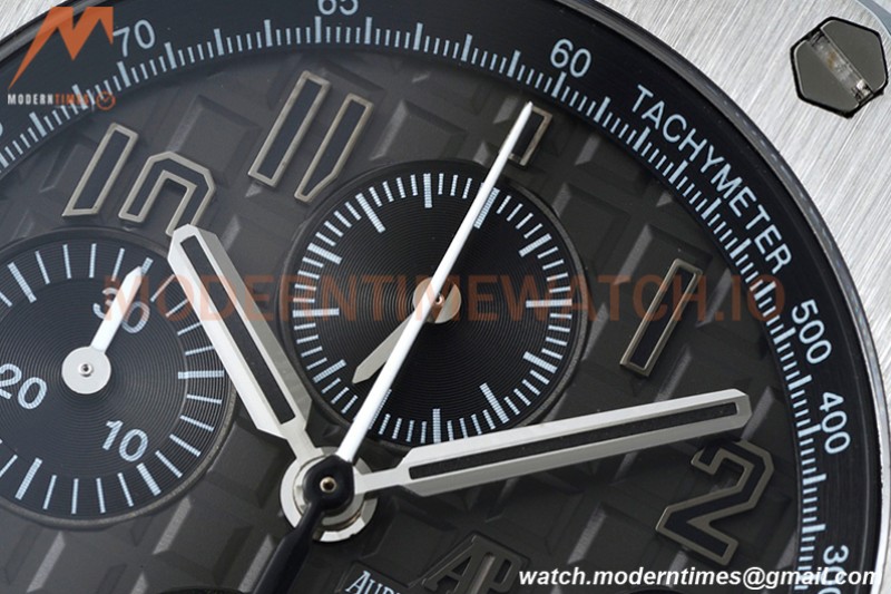 Audemars Piguet - AP ROO Chronograph SS/LE Grey/Num SF A3126 Mod