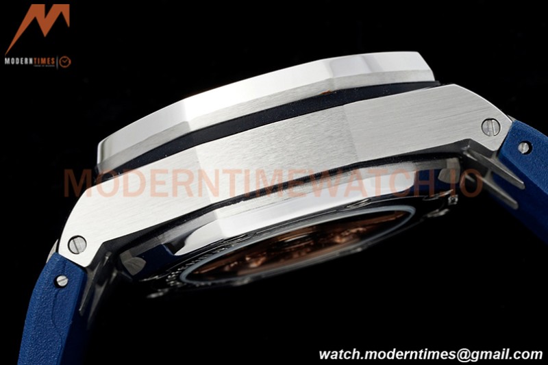 Audemars Piguet - AP ROO Chronograph SS/RU Blue/Num SF A3126 Mod