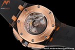 Audemars Piguet - AP ROO Chronograph 44mm CER/RG/RU Black JJF A3126 Mod