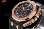 Audemars Piguet - AP ROO Chronograph 44mm CER/RG/RU Black JJF A3126 Mod