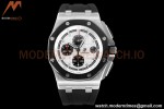 Audemars Piguet - AP ROO Chronograph 44mm CER/SS/RU White JJF A3126 Mod