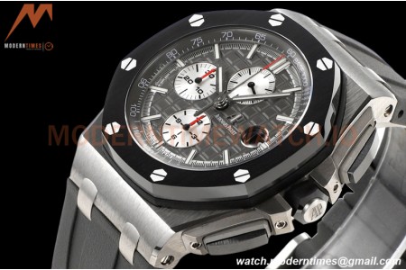 Audemars Piguet - AP ROO Chronograph 44mm CER/SS/RU Grey JJF A3126 Mod
