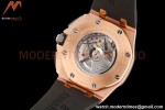 Audemars Piguet - AP ROO Chronograph 44mm RG/CER/RU Blk/Wht JJF A3126 Mod