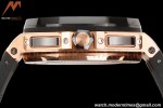 Audemars Piguet - AP ROO Chronograph 44mm RG/CER/RU Black JJF A3126 Mod