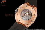 Audemars Piguet - AP ROO Chronograph 44mm RG/CER/RU Black JJF A3126 Mod