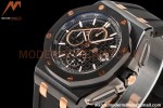Audemars Piguet - AP ROO Chronograph 44mm CER/CER/RU Black JJF A3126 Mod