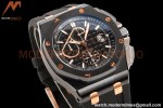 Audemars Piguet - AP ROO Chronograph 44mm CER/CER/RU Black JJF A3126 Mod