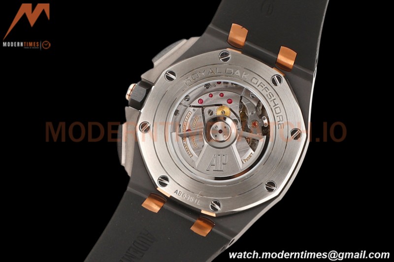 Audemars Piguet - AP ROO Chronograph 44mm CER/CER/RU Black JJF A3126 Mod