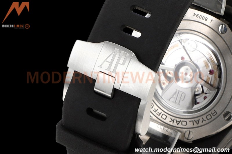 Audemars Piguet - AP ROO Chronograph 44mm CER/CER/RU Blk/Blk JJF A3126 Mod