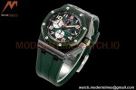 Audemars Piguet - AP ROO Chronograph 44mm CER/CER/RU Green JJF A3126 Mod