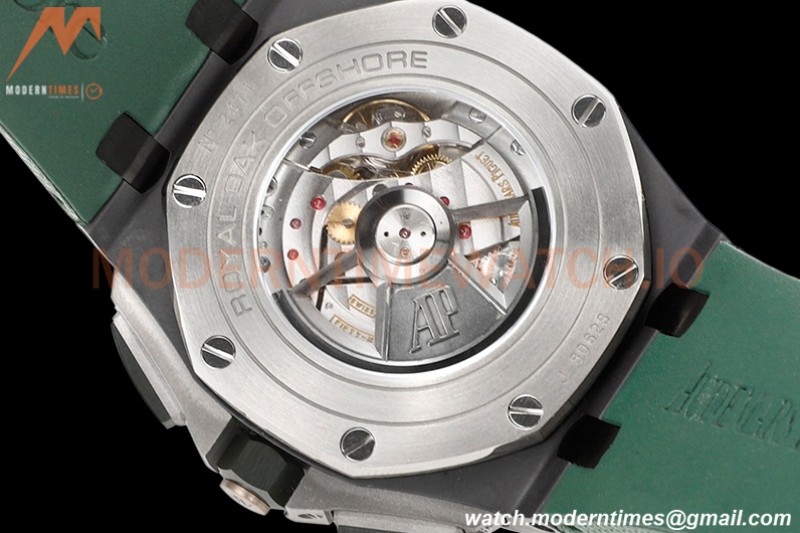 Audemars Piguet - AP ROO Chronograph 44mm CER/CER/RU Green JJF A3126 Mod