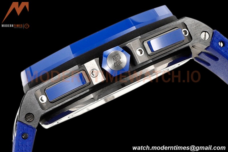 Audemars Piguet - AP ROO Chronograph 44mm CER/CER/RU Blue JJF A3126 Mod
