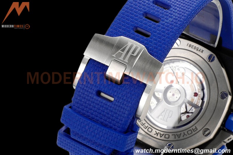 Audemars Piguet - AP ROO Chronograph 44mm CER/CER/RU Blue JJF A3126 Mod