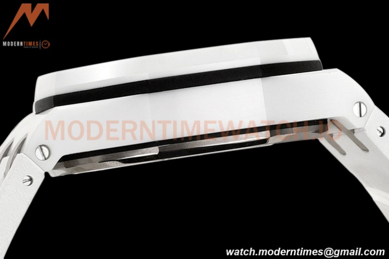 Audemars Piguet - AP ROO Chronograph 44mm CER/CER/RU White JJF A3126 Mod