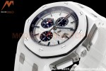 Audemars Piguet - AP ROO Chronograph 44mm CER/CER/RU White JJF A3126 Mod