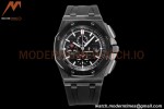 Audemars Piguet - AP ROO Chronograph 44mm CER/CER/RU All Black JJF A3126 Mod