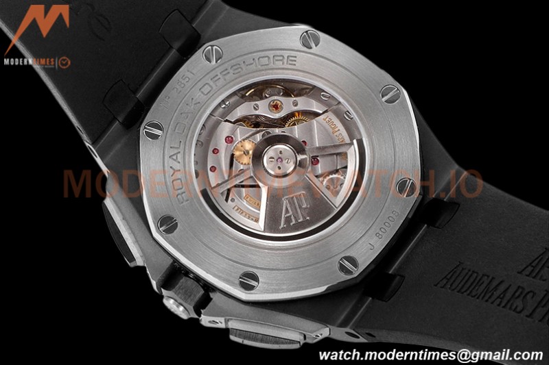 Audemars Piguet - AP ROO Chronograph 44mm CER/CER/RU All Black JJF A3126 Mod