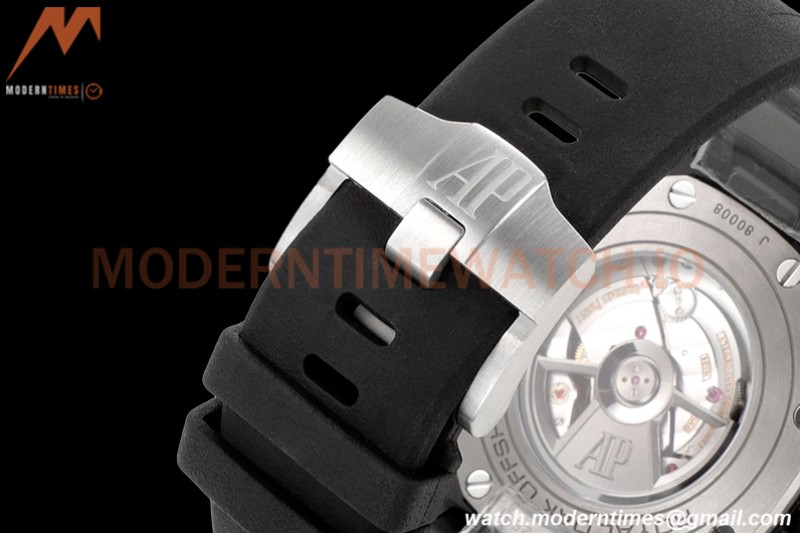 Audemars Piguet - AP ROO Chronograph 44mm CER/CER/RU All Black JJF A3126 Mod