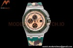 Audemars Piguet - AP ROO Chronograph 44mm CER/SS/RU Blue/Yelw JJF A3126 Mod