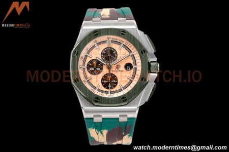 Audemars Piguet - AP ROO Chronograph 44mm SS/CER/RU Beige JJF A3126 Mod